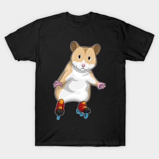 Hamster Inline skating Roller skates T-Shirt